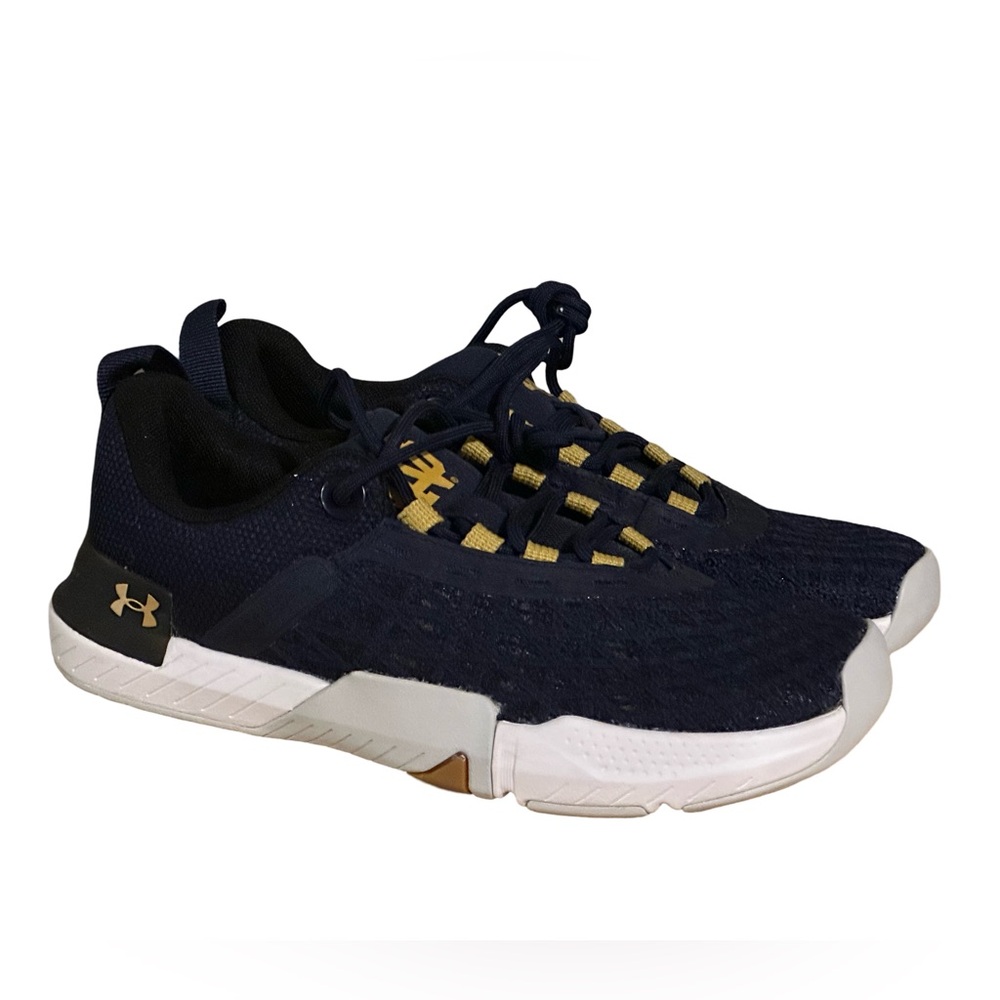 Under Armour Notre Dame Tribase Reign 5 Sneakers men’s size 8 women’s 9.5